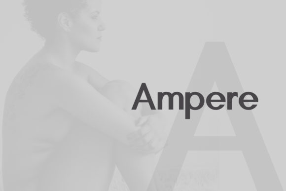 Ampere: The Modern Sans Serif Font for Crafters