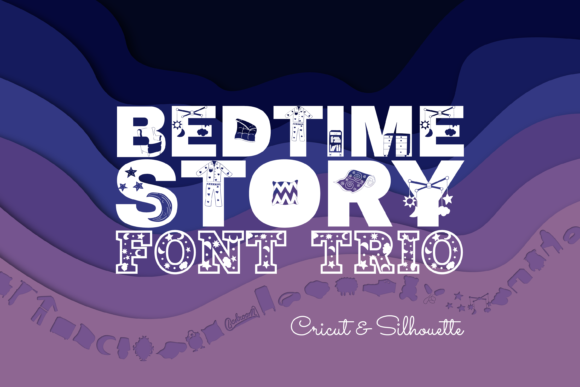 Bedtime Story Font Trio: A Versatile Typeface for Editorial Design