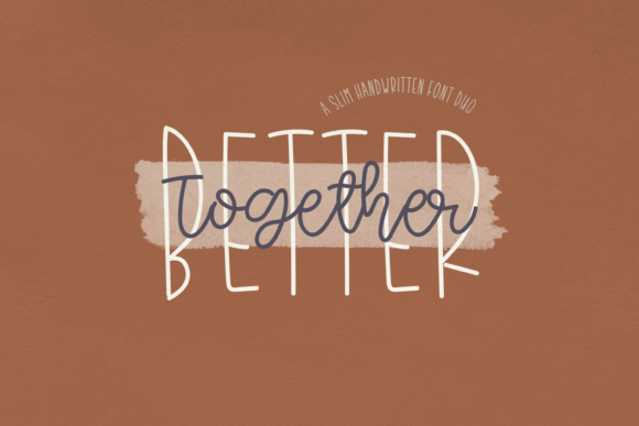 Better Together Duo: A Tall, Bouncy Typeface for Web Design
