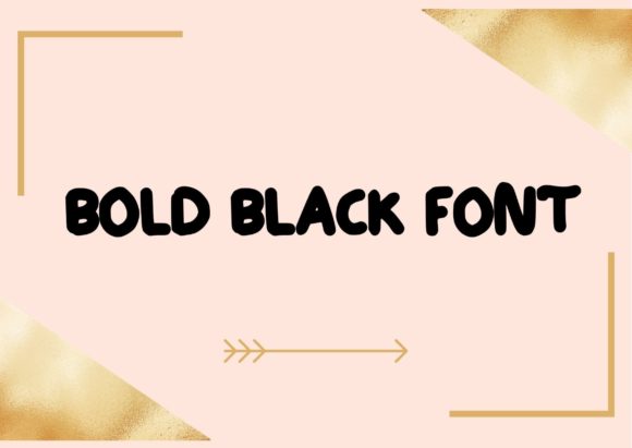 Bold Black: The Handwritten Typeface for Viral Marketing