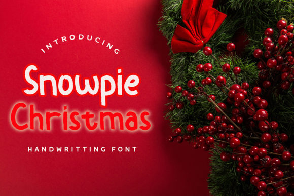 Bring Holiday Cheer with the Snowpie Christmas Font