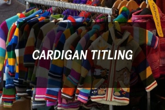 Cardigan Titling Font for Modern Campaign Design