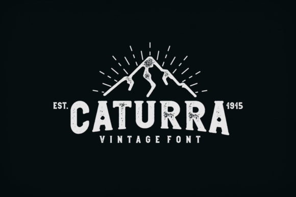 Caturra Vintage: A Bold Serif Typeface for Editorial Design