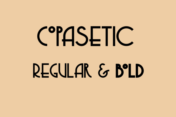 Copasetic Font Review: Retro Style for Modern Branding