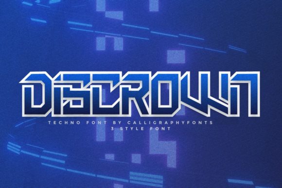 Discrown Font Review: A Bold Typeface for Futuristic Brands