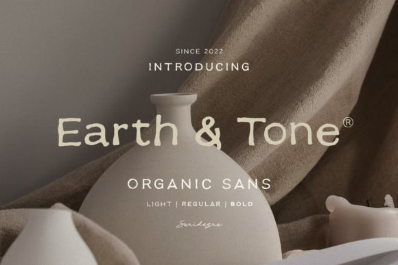 Earth Tone Font: A Minimalist Sans Serif for Modern Design