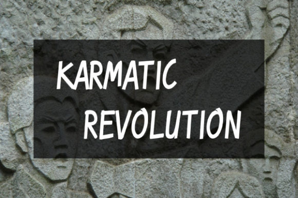 Elevate Your Brand with the Karmatic Revolution Typeface