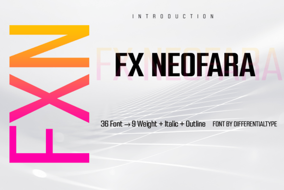 Fx Neofara: The Modern Sans Serif Font for Makers