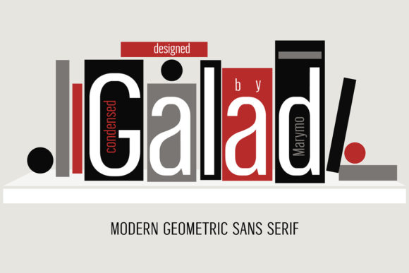 Galad: A Modern Sans Serif Font for Web Design