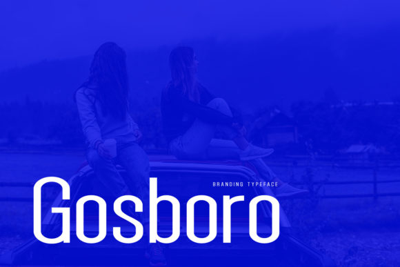 Gosboro: A Minimal Sans Serif Font for Modern Editorial Design