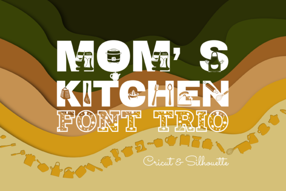 Mom s Kitchen Font Trio for Modern Web Typography