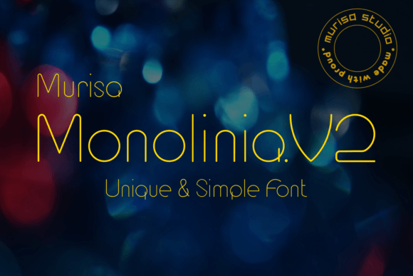Monolinia: A Unique Sans Serif Font for Modern Editorial Design