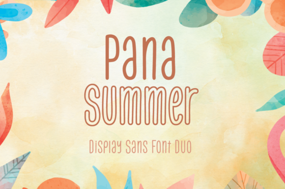 Pana Summer: A Cool Display Font for Modern Brands