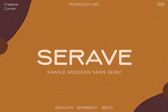 Serave: A Modern Sans Serif Font for Makers