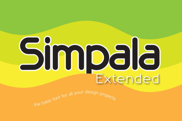 Simpala Extended: A Modern Sans Serif Font for Campaigns