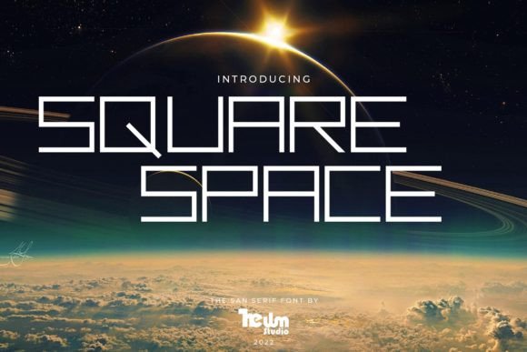Square Space Font: A Futuristic Typeface for Modern Makers